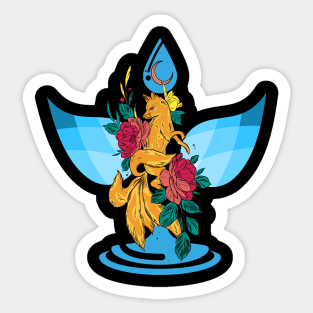 Fox spirit awaken Sticker